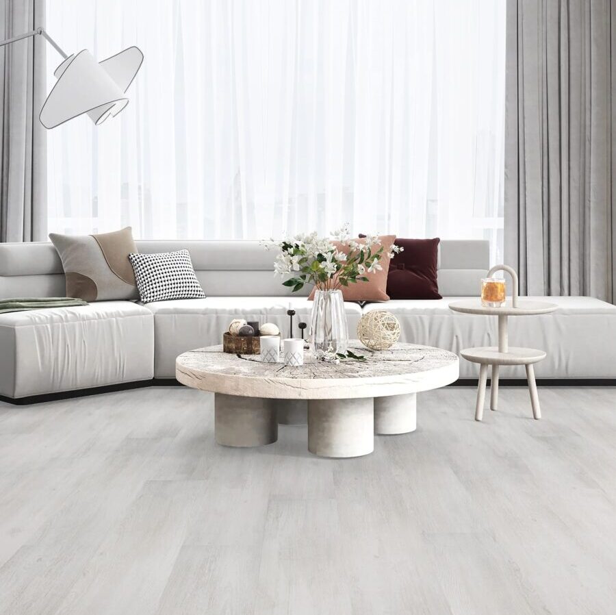 4.5mm Board White Birch Vinyl Flooring