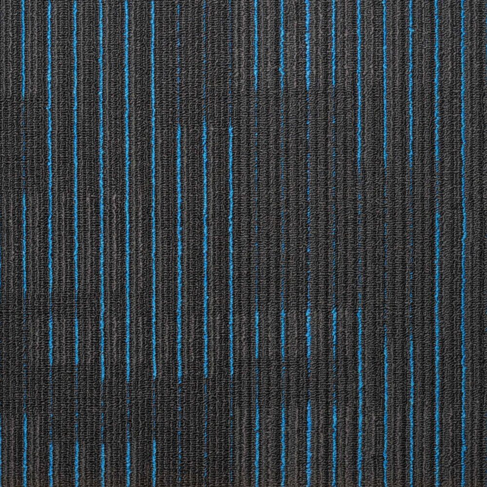 Arizona Carpet Tiles Sapphire on Black