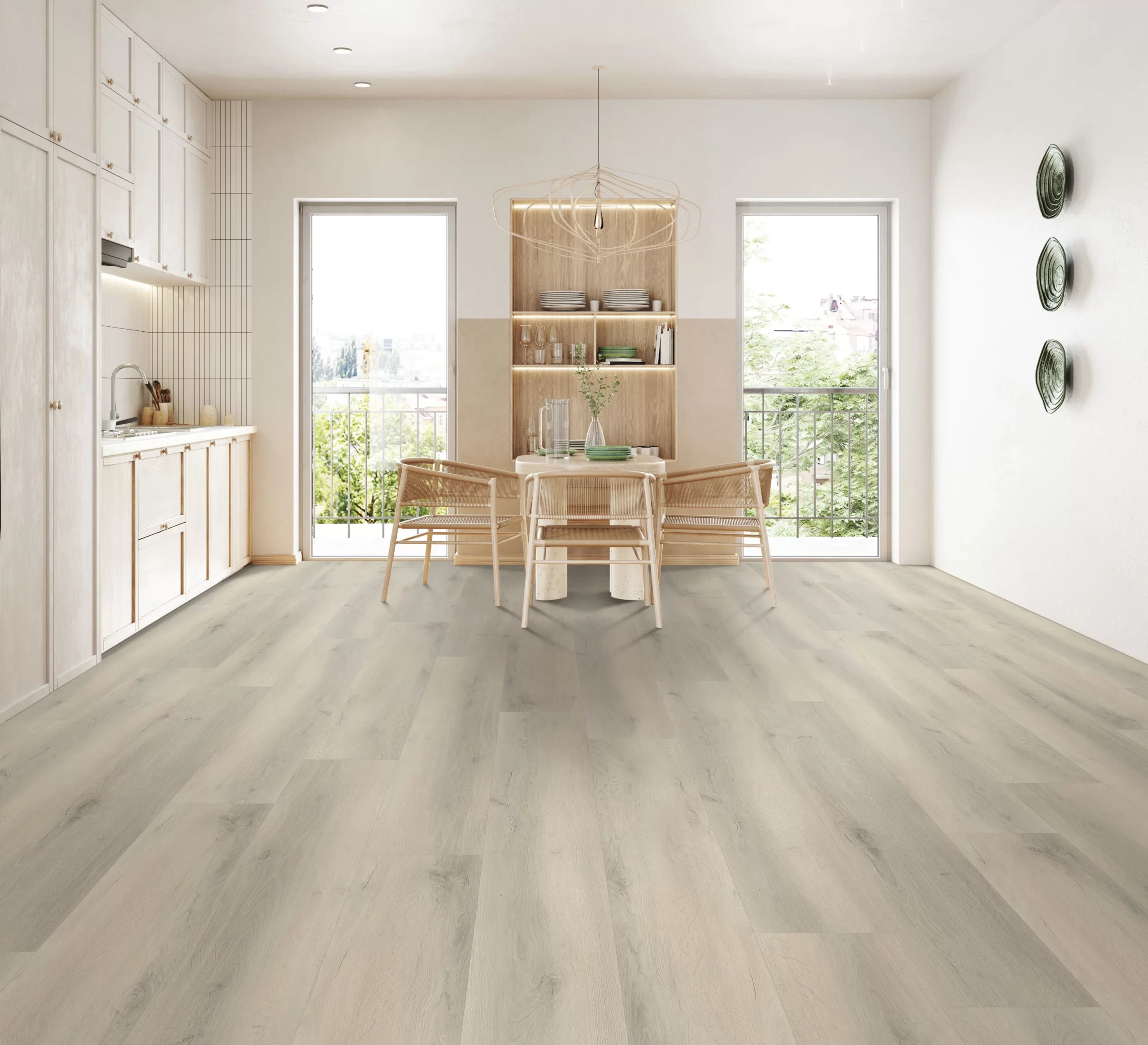 Bespoke Ashen Mist 8mm Hybrid Flooring