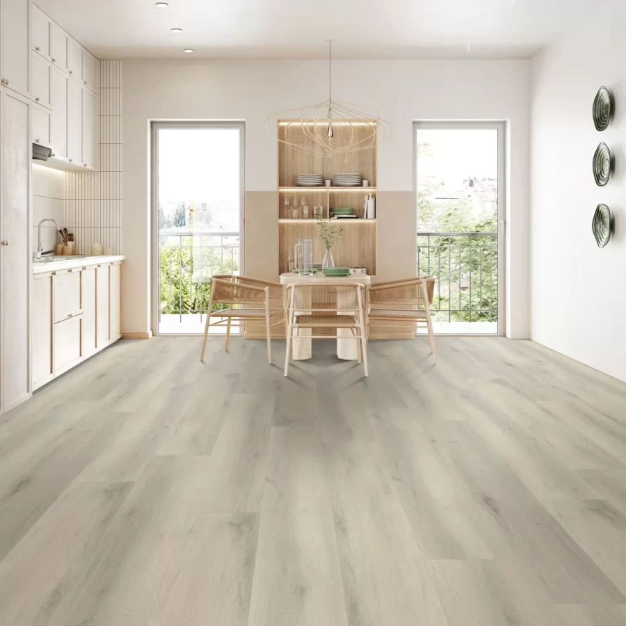 Bespoke Ashen Mist 8mm Hybrid Flooring