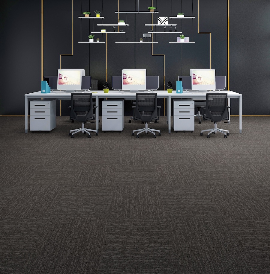 Evolve Black Rhino Carpet Tiles