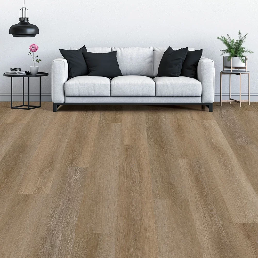 Natural European Oak Hash Brown Hybrid Flooring