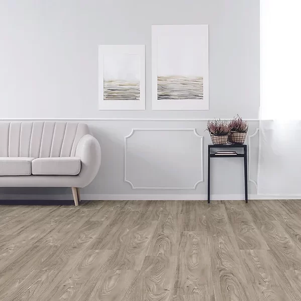 Oasis 2.5mm Grey Oak Vinyl Flooring Planks