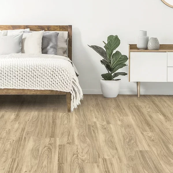 Room 4.5mm Ocean Bleached Oak Vinyl Flooring Planks