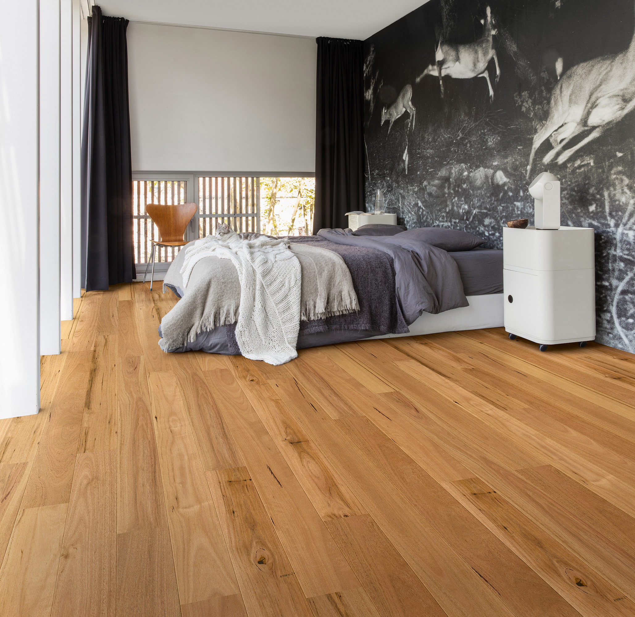 Quick-Step Amato - Blackbutt- First timber flooring with fully waterproof surface.