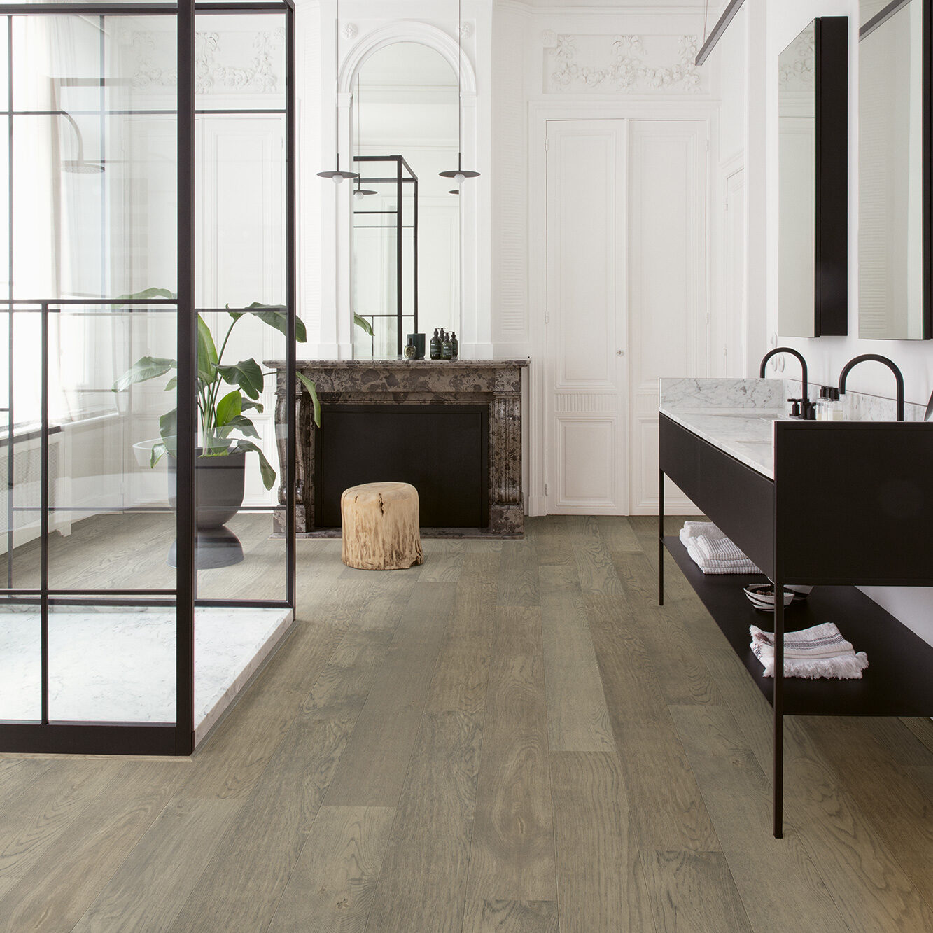 Quick-Step Amato - Slate Grey Oak Extra Matt - First timber flooring with fully waterproof surface.