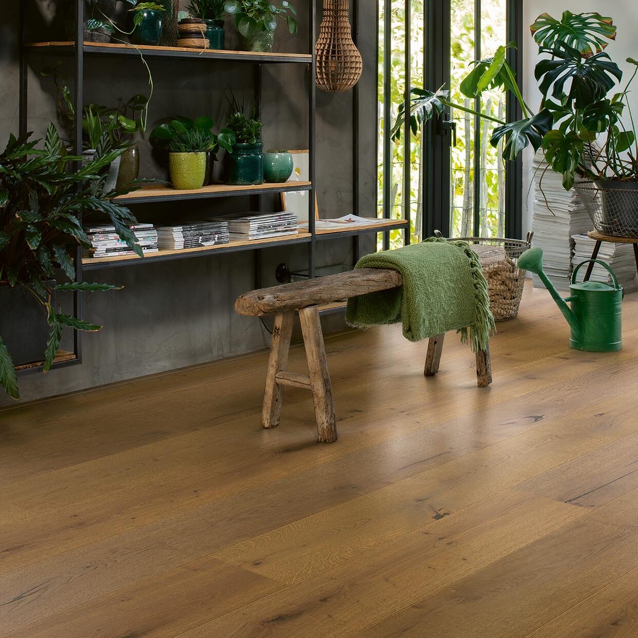 Quick-Step Faro - Bronze Oak Extra Matt - Timber flooring with fully waterproof surface.