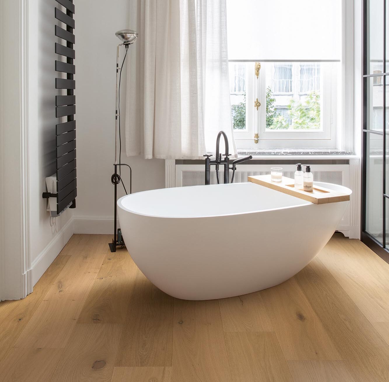 Quick-Step Faro - Walnut Oak Extra Matt - Timber flooring with fully waterproof surface.