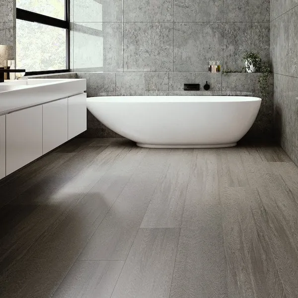 Titan XXL Antricite Oak 6mm Hybrid Flooring