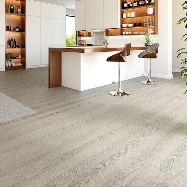 Titan XXL Drift Wood 6mm Hybrid Flooring